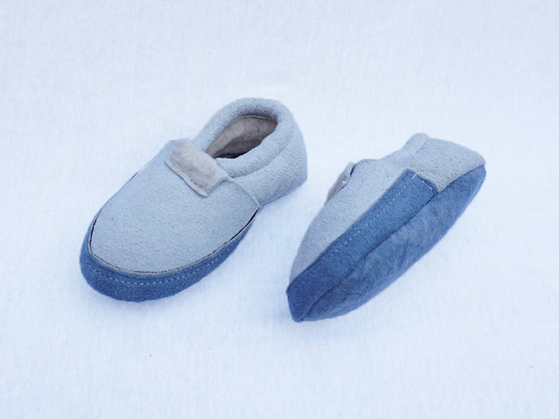 Kožušinové capačky - barefoot