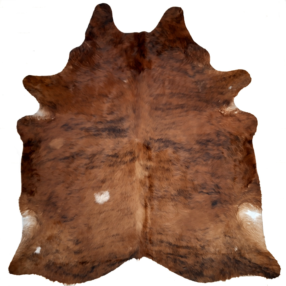 Hovädzia koža - Brindle skontrolovat foto 240x200 cm