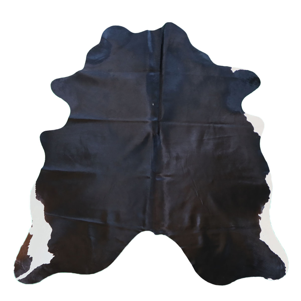 Hovädzia koža Black 210 × 180 cm, SKU 624