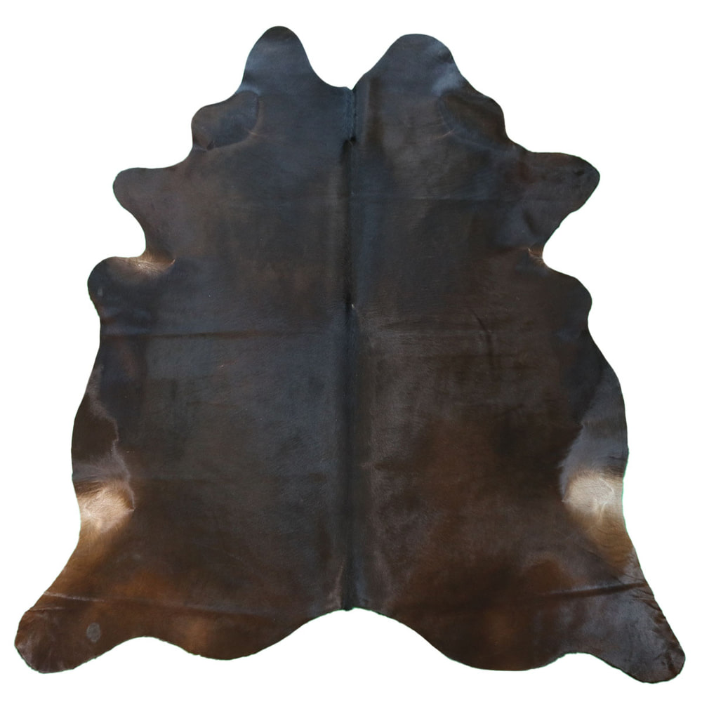Hovädzia koža Dark 210 × 210 cm, SKU 626